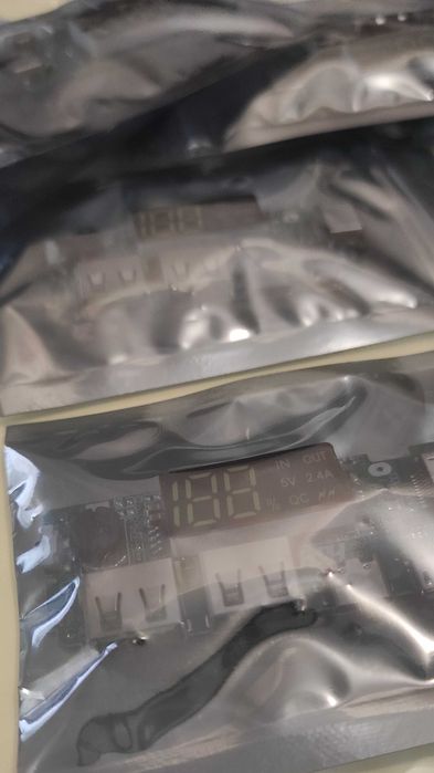 Плата контролер зяряду 2.4A LED для повербанка