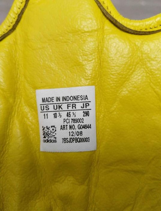 Botas adidas edição especial jeremy scott