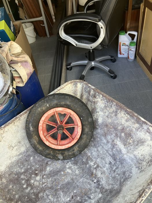 Roda de carro de mão