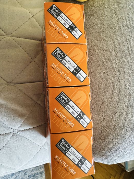 LAMPY 4 × Tube Amp Doktor EL34B-STR