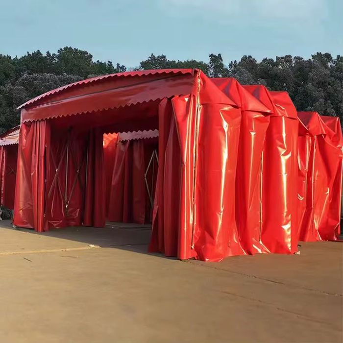 Namiot rozkładany przestawny hala namiotowa magazyn kontener