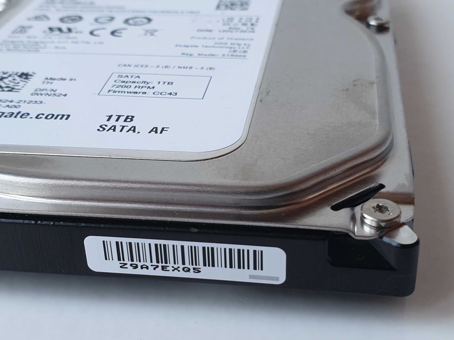 жорсткий 1T HDD 3.5" Seagate Barracuda ST1000DM003-1SB102 1000, ГБ