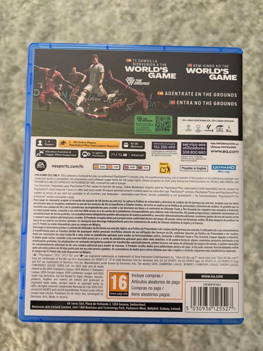 Jogo FC27 para PlayStation 5