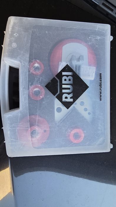 Kit coronas cranianas de diamante rubi para ceramica