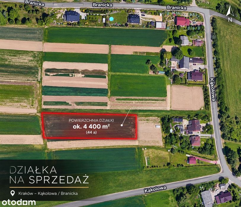 Działka z prawomocnym PNB 5 budynków jednorodzinnych wolnostojących