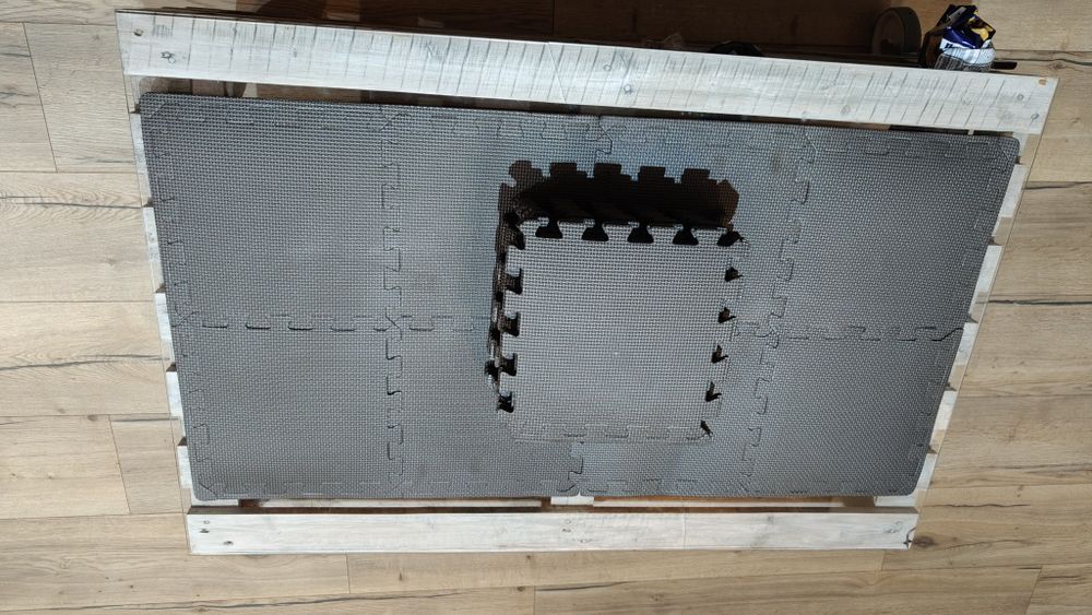 Maty do ćwiczeń puzzle pod sprzęt do ćwiczeń bieżnię