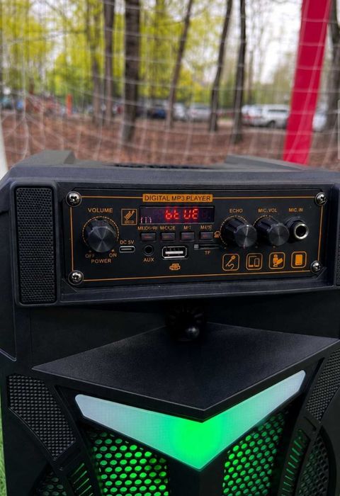 Бездротова колонка bluetooth компактна для дому та вулиці