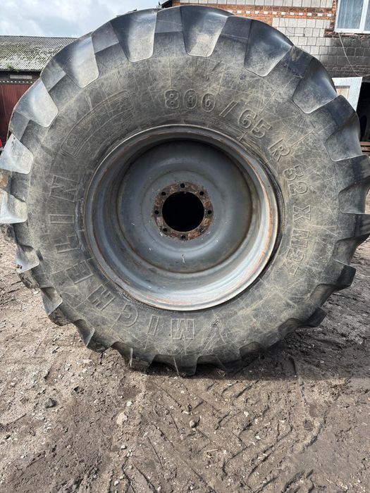 Koła, opony rolnicze MICHELIN 800/65 R32, 600/60 R28