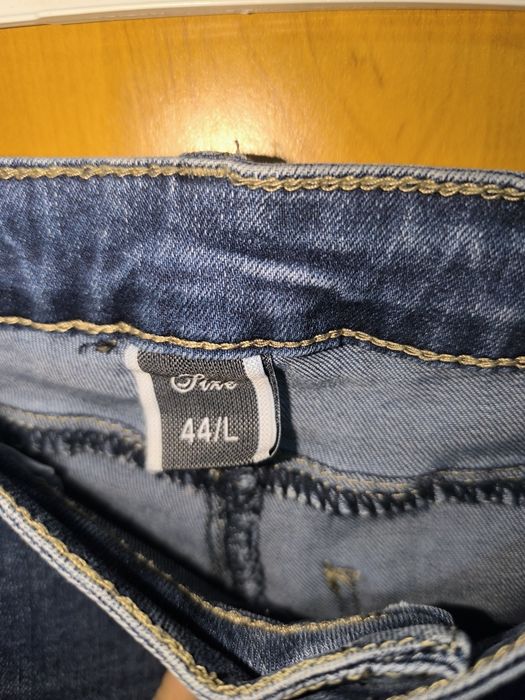 Jeansy spodnie jeansowe 44 L