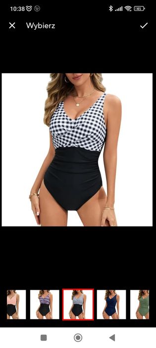 Nowy strój kąpielowy xl