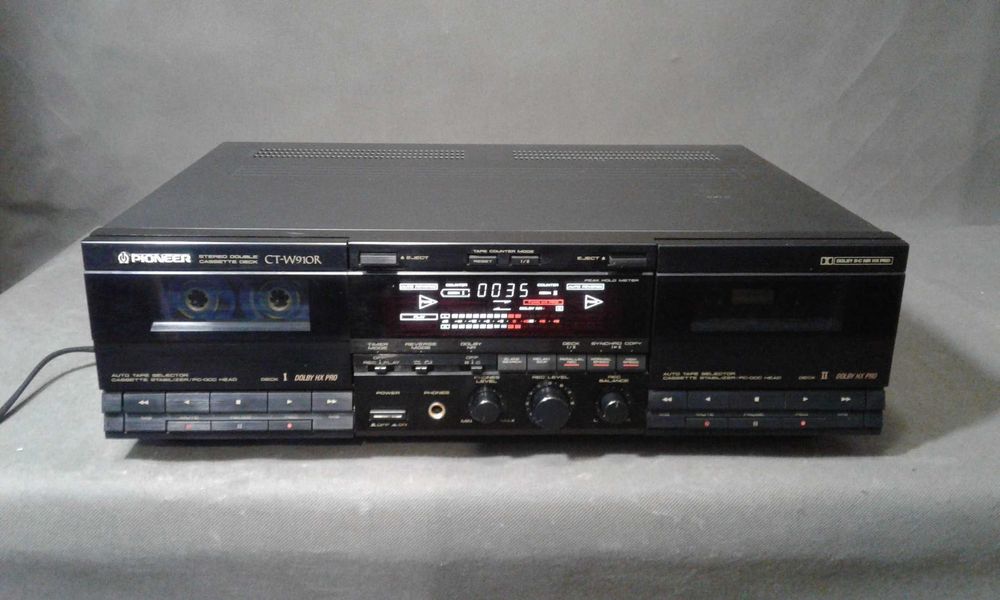 PIONEER CT-W910R,magnetofon kasetowy
