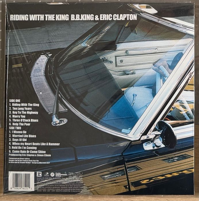 B.B. King & Eric Clapton - Riding With The King WINYL wydanie niedostępne w Europie
