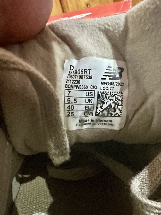 Кросівки New Balance 1906r cordura 40 р