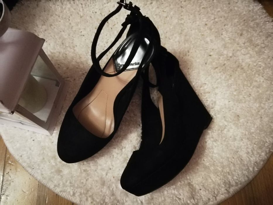 czarne koturny polecam