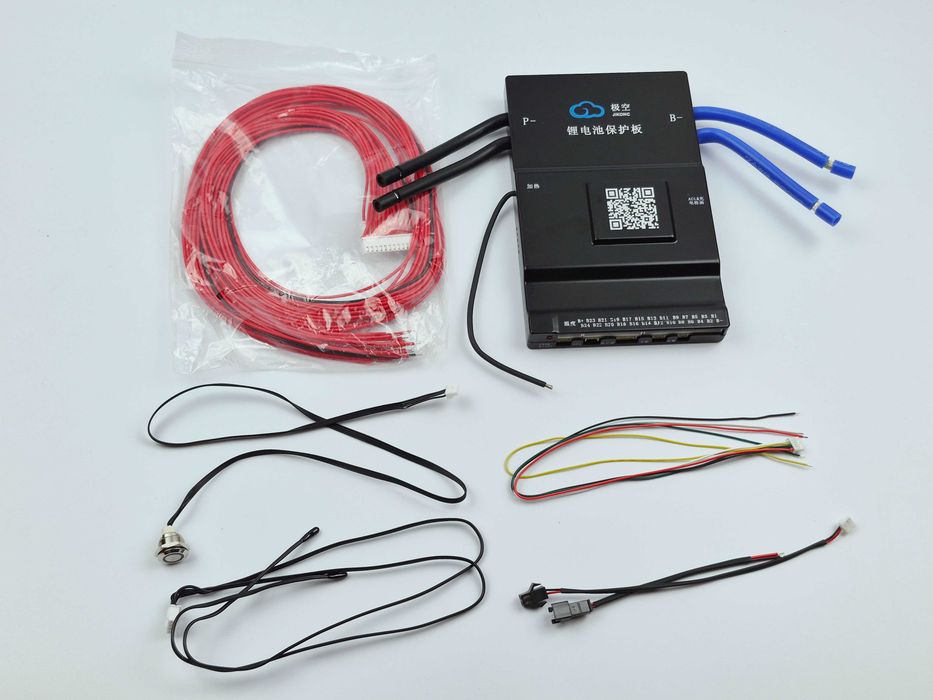 BMS JK-B2A20S20P-HC з підігрівом та CAN плата JiKong 200A з активним балансуванням 2A