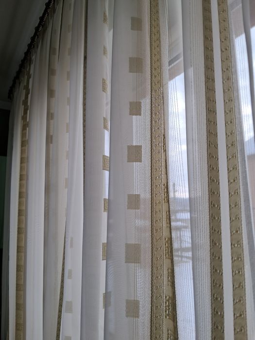 Готова тюль пошита