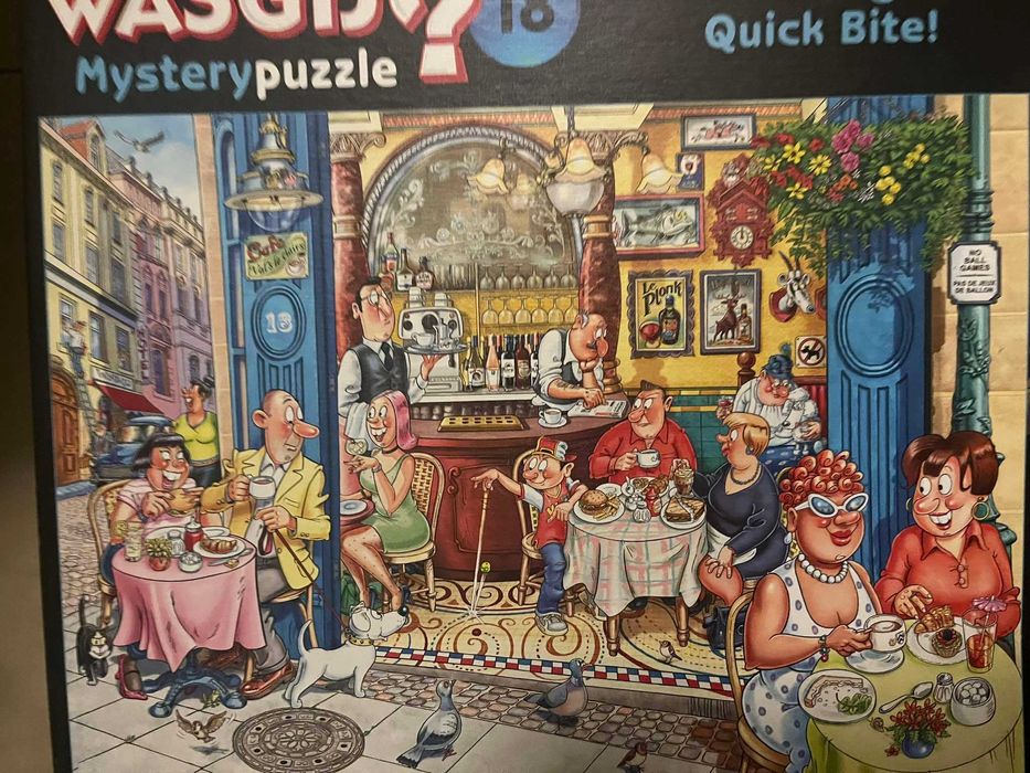 Puzzle Wasgij 18 Grabbing a quick bite 1000
