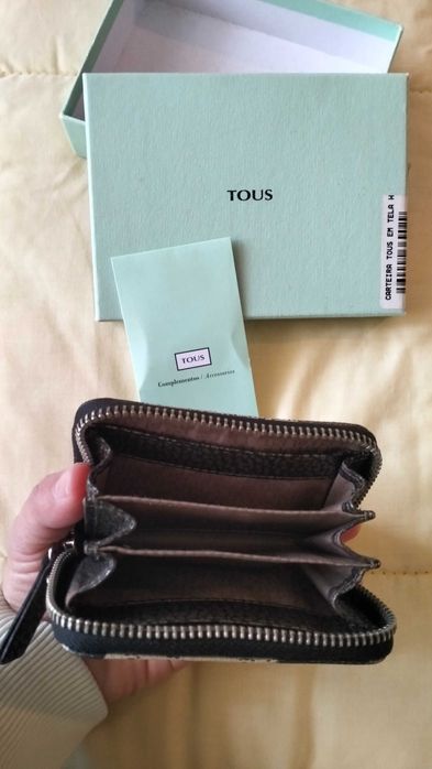 Carteira moedas e cartões Tous