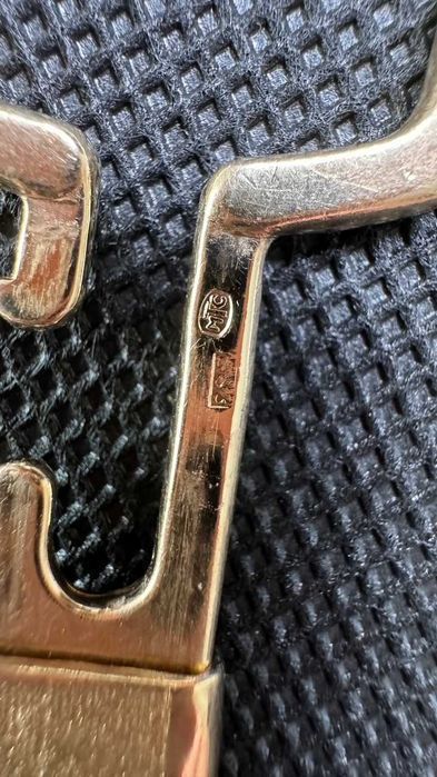 Brelok do kluczy MERCEDES Złoty 583, Waga: 14,35g