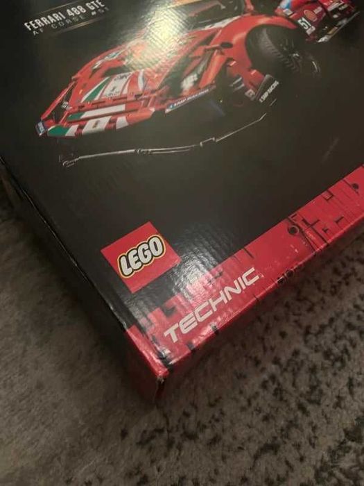LEGO Technic Ferrari 488 GTE AF Corse #51 – 42125 – 1677 klocków