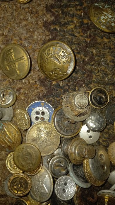 Пуговицы колекцыонные СССР