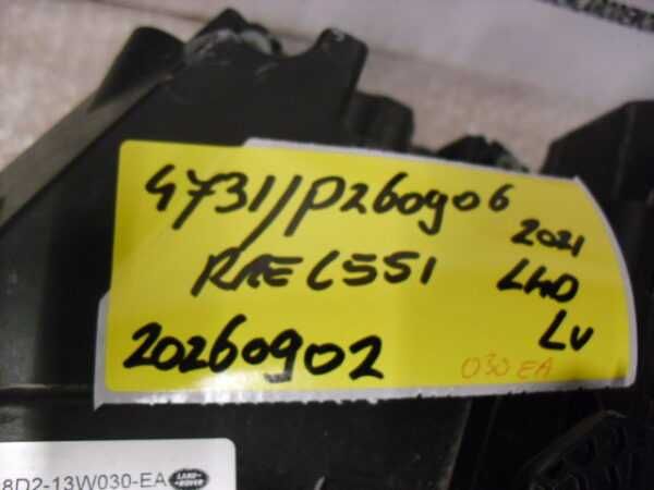 Range Rover Evoque L551 farol 2021 LED Premium LHD