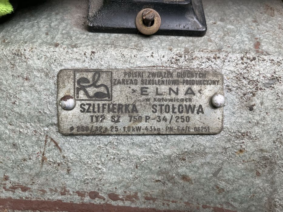Szlifierka stołowa ELNA SZ 750 P-34/250