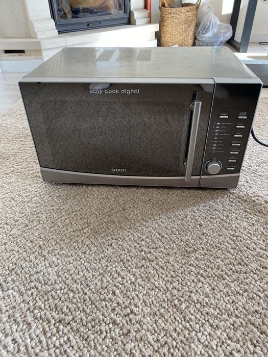 Micro-ondas BECKEN Digital com Grill e Convecção - Inox | Como Forno