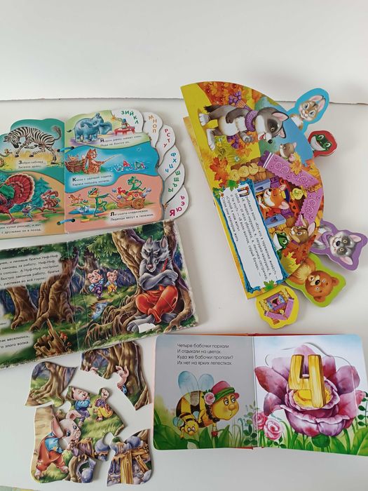 дитячі розвиваючі книги казки для дітей російською тваринки