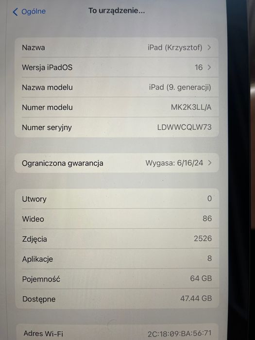 iPad 9 generacji