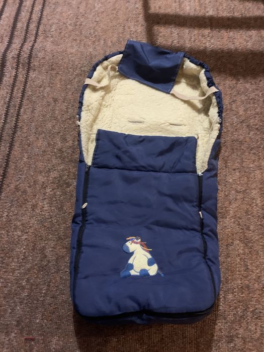 Чехол хомут вовняний для санок , коляска