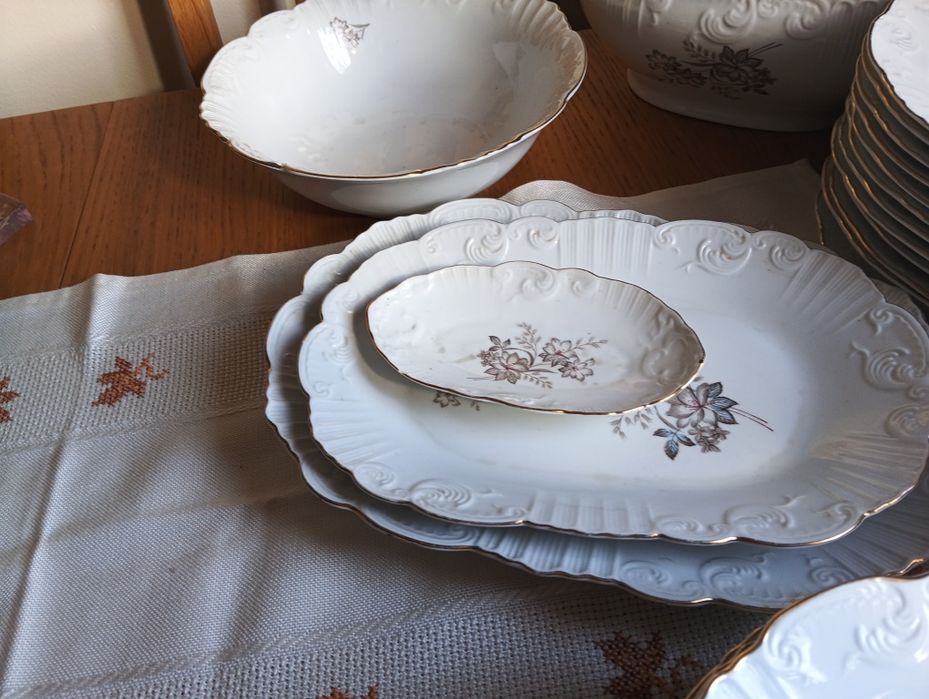 Serviço de jantar da Vista Alegre