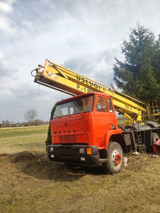 Star 1142  podnośnik koszowy