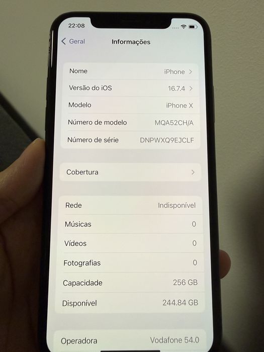 iPhone X 256GB – Dual SIM