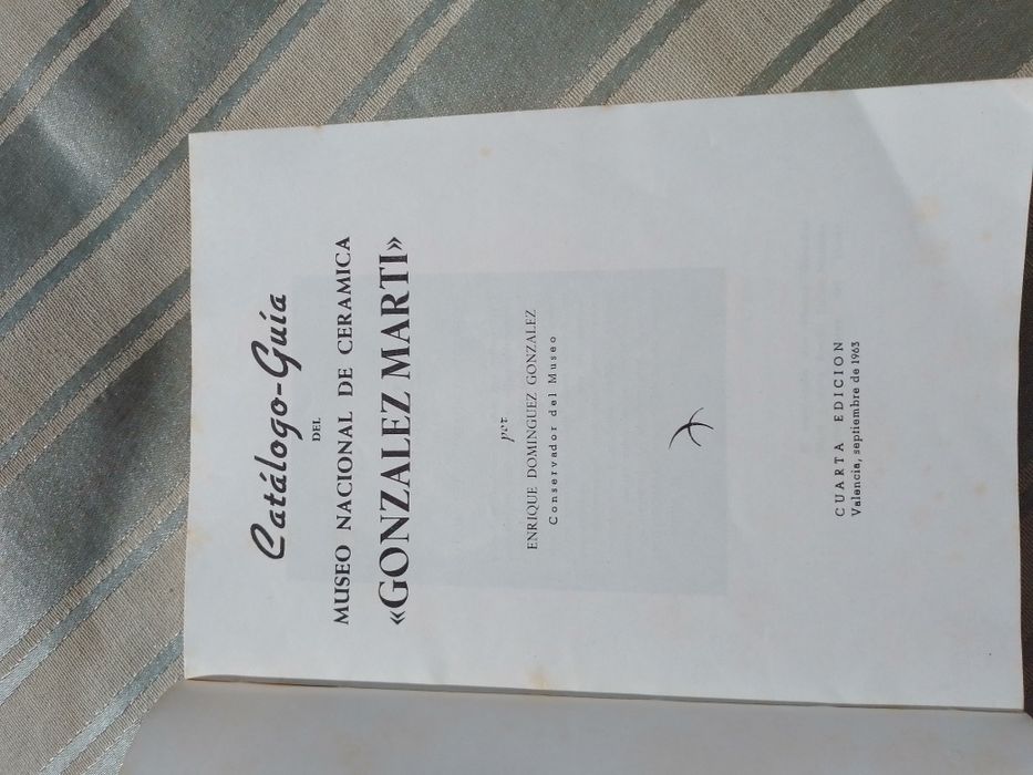 Catalogo Guia Museo N.Ceramica:Gonzalez10E-Berlinde antigo-2E Desde 2E