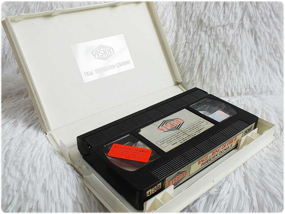 Kaseta VHS Film ''Pierścień Ognia II'' Krew i Stal Film Video ORYGINAŁ