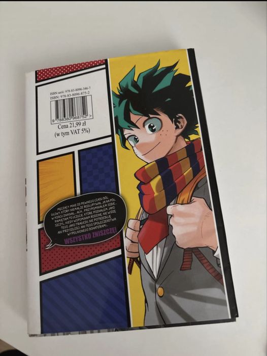 Manga „My hero academia”