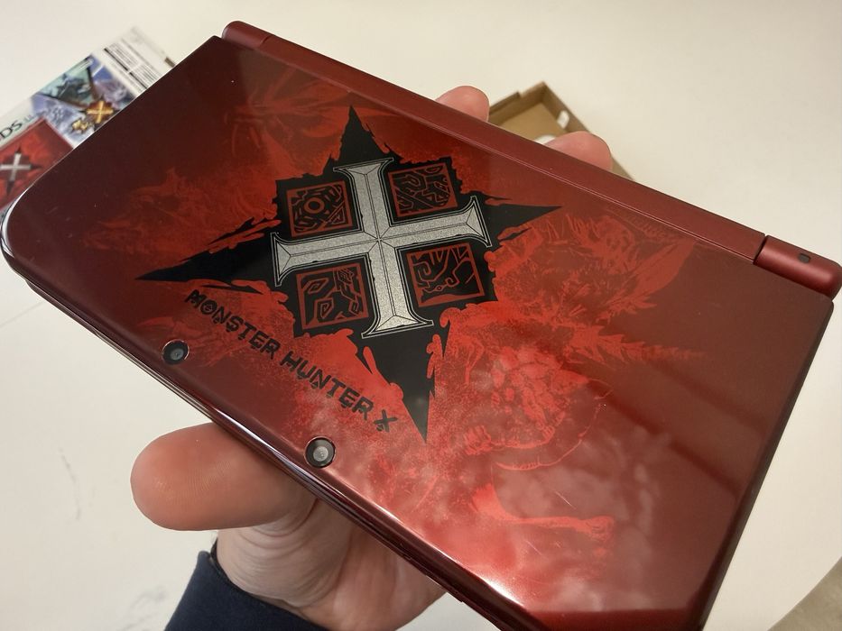 New Nintendo 3ds XL monster hunter, jak nowa