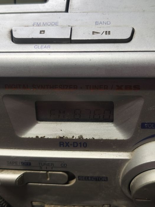 Panasonic rx d10 радиомагнитафаон, радио, магнитола