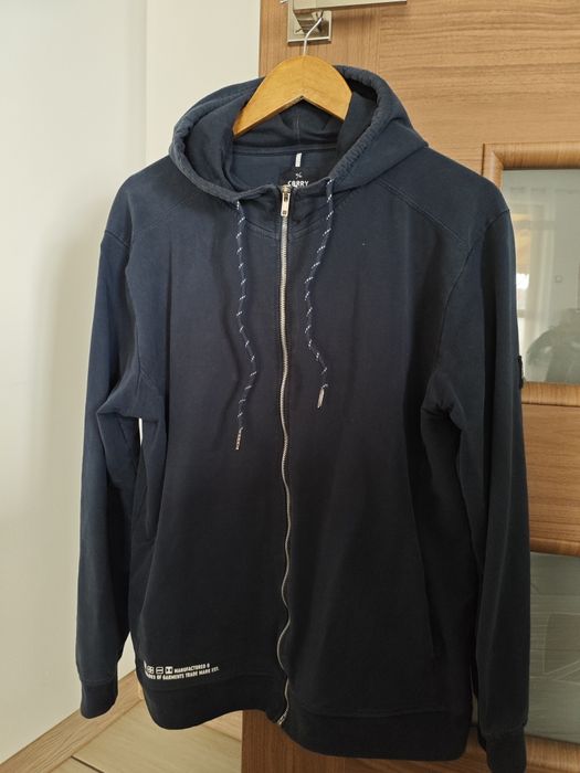 Bluza męska rozpinana z kapturem roz. L