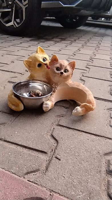miska , miski dla kota. figurka,ozdoba