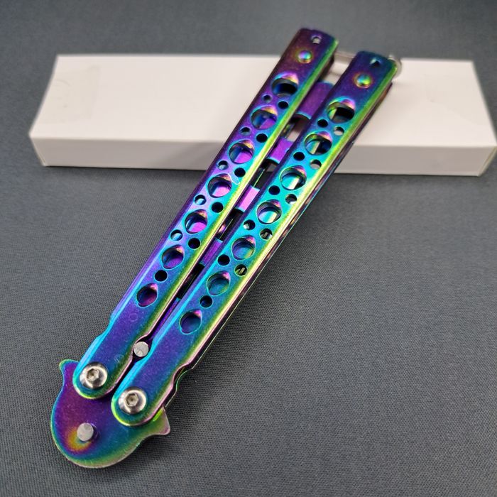 Нож Бабочка / Балисонг / Тренировочный / Учебный / Ніж балісонг