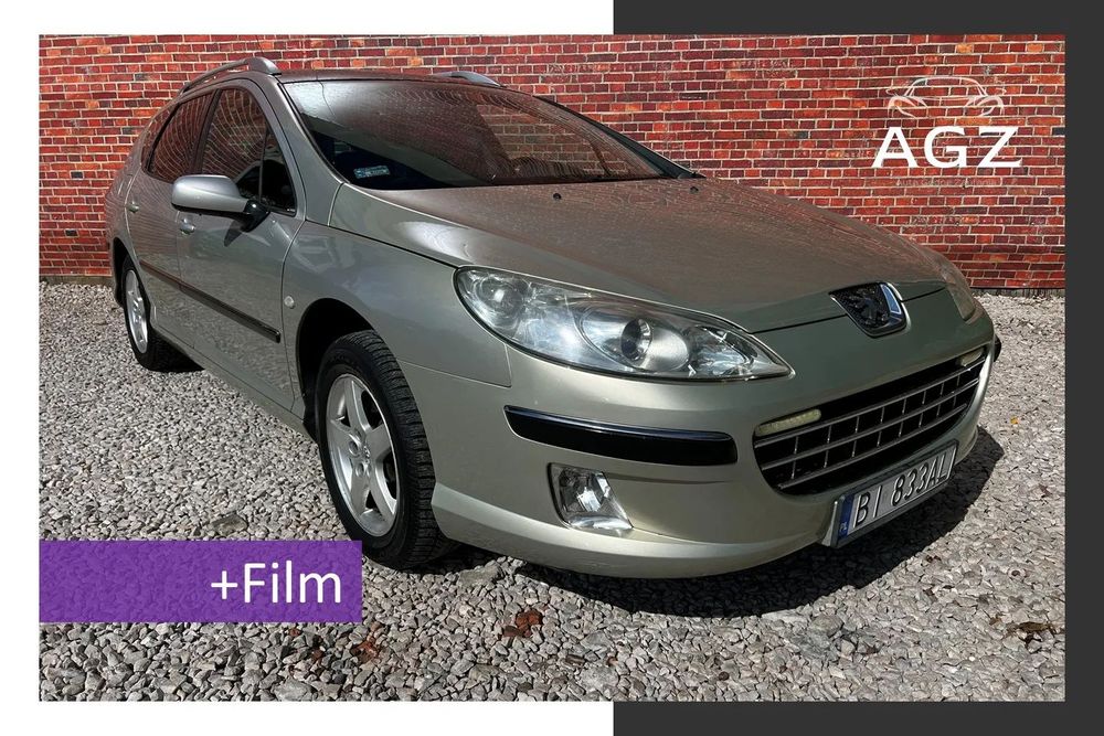 Peugeot 407 Salon PL Kamera Cofania Klima Warszawa Gwarancja w cenie #VRJX