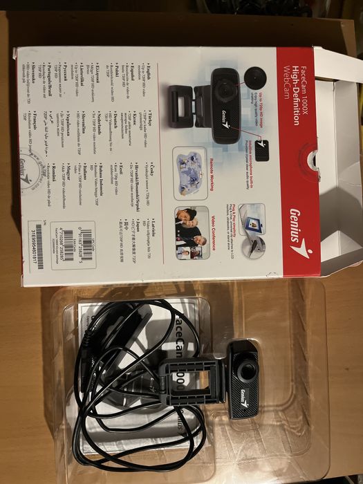 Веб-камера Genius FaceCam 1000x (Windows-MAC-Linux)