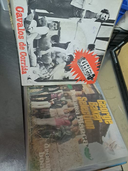 Vários Discos em vinil single e LP