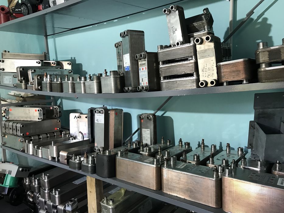 Тепообменники теплообмінники пластинчасті найбільший вибір