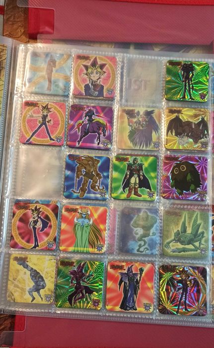 Caderneta e 58 Staks Yo-Gi-Oh