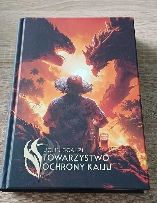 3 x książka Zamieć Czerwone koszule Towarzystwo Ochrony Kaiju