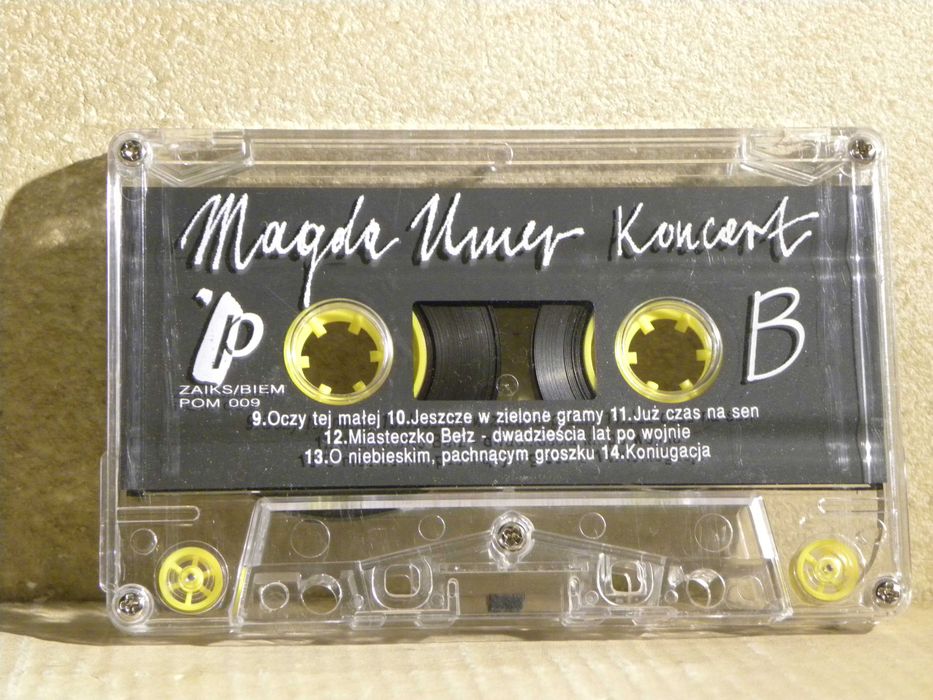 kaseta magnetofonowa Magda Umer Koncert