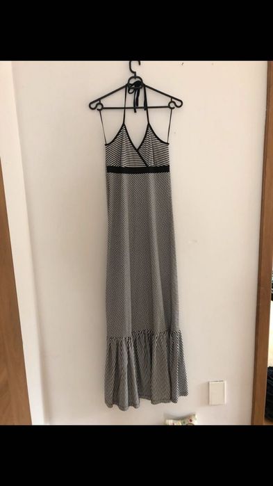 Letnia sukienka w paski H&M 34